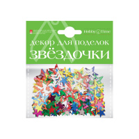 Маленькое фото товара - Декоративные элементы "ЗВЕЗДОЧКИ БОЛЬШИЕ" 4 ВИДА 2-384 Альт. Вариант №2