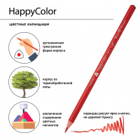 Маленькое фото товара - Карандаши  6цв "СЧАСТЛИВЫЙ ЦВЕТ/HAPPYCOLOR" 30-0051 Bruno Visconti. Вариант №4