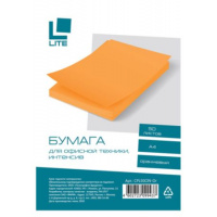 Фото товара - Бумага  А4  50л 70 г/м2 интенсив оранжевый CPL50CIN-Or LITE