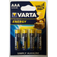 Фото товара - Элемент питания LR03  4BL VARTA ENERGY 4103