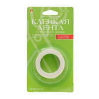 Фото товара - Клейкая лента двусторонняя 18 ммх х 5 м в блистере 2-701/02 Альт