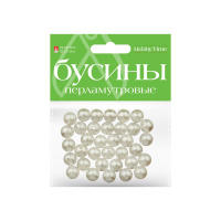 Маленькое фото товара - Бусины круглые ПЕРЛАМУТРОВЫЕ 12 мм 10 цв. 2-585/04 Альт. Вариант №3