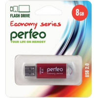 Фото товара - ФЛЕШ-накопитель (USB) PERFEO  8GB E01 Серия "Красная экономика" PERFEO
