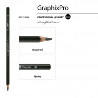 Маленькое фото товара - Карандаш черногр. "Графика/GraphixPro" 14В трехгранный 21-0048 Bruno Visconti. Вариант №5