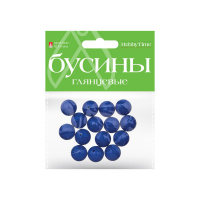 Маленькое фото товара - Бусины круглые ГЛЯНЦЕВЫЕ 16 мм 10 цв. 2-584/05 Альт. Вариант №4