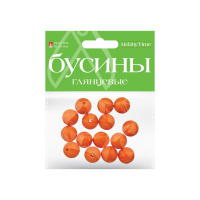 Маленькое фото товара - Бусины круглые ГЛЯНЦЕВЫЕ 16 мм 10 цв. 2-584/05 Альт. Вариант №6