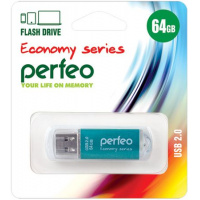Фото товара - ФЛЕШ-накопитель (USB) PERFEO 64GB E01 Серия "Зеленая экономика" PERFEO