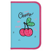 Фото товара - Пенал 2-х ств. 190х115 мм "ВИШНИ/CHERRIES" ПКБ-ЧРИ SchoolФормат