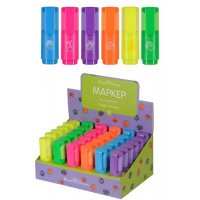 Фото товара - Текстовыделитель 1-5мм "СОЧНЫЙ МАРКЕР/FRESH MARKER" 6 ярких цветов 22-0108 Bruno Visconti