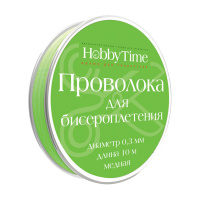 Маленькое фото товара - Проволока для бисероплетения (медь) 0,3 мм х 10 м ЗЕЛЕНАЯ 2-479/04 Альт. Вариант №2