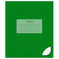 Фото товара - Тетрадь  48л клетка "Темно-зеленый" С2528-21 КТС-ПРО