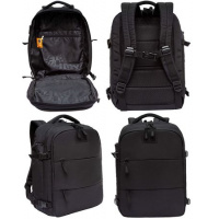 Фото товара - Рюкзак молодежный RQ-405-1/1 черный 29х42х16 см GRIZZLY