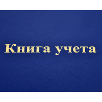Маленькое фото товара - Книга учета  96л клетка бум/винил синий KYA4-BV96K inФОРМАТ. Вариант №2