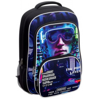 Фото товара - Рюкзак школьный "EasyLine® Киберигра" 59877 44х33х22 см 20Л ErichKrause