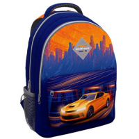 Фото товара - Рюкзак школьный "ErgoLine® Спортивный автомобиль" 59891 44х33х22 см 20Л ErichKrause