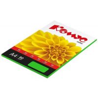 Фото товара - Бумага  А4  50л 80 г/м2 зеленый интенсив (619972)