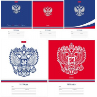 Фото товара - Тетрадь  12л клетка "Символ России" (089210) Хатбер