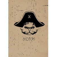 Фото товара - Записная книжка А5  80л клетка "Пират/Pirate" КЗ5803486 Listoff