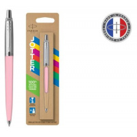 Фото товара - Ручка шариковая PARKER "Jotter Originals" Baby pink 706C M синие чернила, блистер 2123469 (1913640)