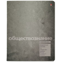 Фото товара - Тетрадь  48л "ЦВЕТ КАМНЯ/STONE COLOR" по обществознанию 7-48-1358/12 Альт