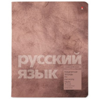 Фото товара - Тетрадь  48л "ЦВЕТ КАМНЯ/STONE COLOR" по русскому языку 7-48-1358/10 Альт