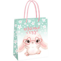 Фото товара - Пакет бумажный 18 х 23 х 10 см "Милый кролик/Cute rabbit" матовая ламинация MS_61572 MESHU
