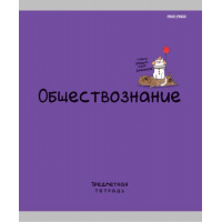 Фото товара - Тетрадь 48л "МИНИ-ДРУЗЬЯ" по обществознанию 48-2514 Проф-Пресс
