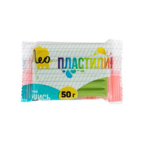 Фото товара - Пластилин  50гр. "Учись" салатовый LNMC-50 Лео