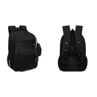 Фото товара - Рюкзак школьный RB-559-1/1 черный - черный 28х40х15,5 см 12л GRIZZLY