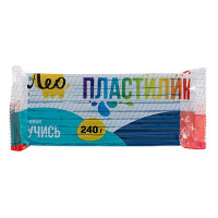 Фото товара - Пластилин 240гр. "Учись" синий LNMC-240 Лео