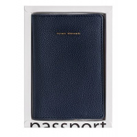 Фото товара - Обложка для паспорта синий,кожзам 3-619/04 Bruno Visconti