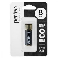 Фото товара - ФЛЕШ-накопитель (USB) PERFEO  8GB E04 Серия "Черная экономика" PF-E04B008ES PERFEO