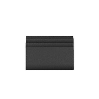 Фото товара - Чехол для пластиковых карт 100х80 мм "Клен Черный/Maple. Black" искусственная кожа, внутренний и внешние кармашки КК0537 Listoff