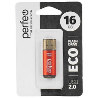 Фото товара - ФЛЕШ-накопитель (USB) PERFEO 16GB E04 Серия "Красная экономика"  PF-E04R016ES ТТ0015811 PERFEO