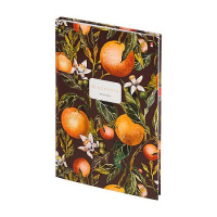 Фото товара - Престиж-блокнот А4  80л "ФЛОРА.РАЙСКИЕ АПЕЛЬСИНЫ/FLORA.PARADISE.ORANGES" 3-80-060/21 Альт