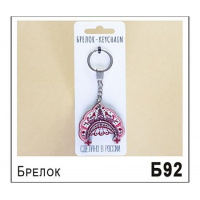 Фото товара - Брелок "Кокошник Мезенский" 4,5х4,5 см Б092 ТОМГРАД