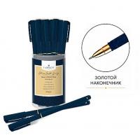 Фото товара - Ручка шариковая масляная 0.5мм "Slim Soft Grip.LOREX GOLD BLUE" синяя LXOPSSGG-GB 266148 LOREX