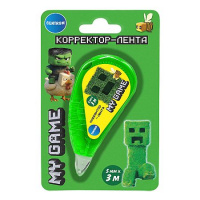 Фото товара - Корректор-лента 5 мм х 3 м "My game" на блистере 78297 Centrum
