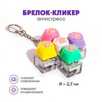 Фото товара - Брелок-кликер "Лапка" H-81025-23 Кбр516 Гранит