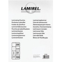 Фото товара - Пленка для ламинирования А4 100 шт 100 мкм LA-78658 Lamirel