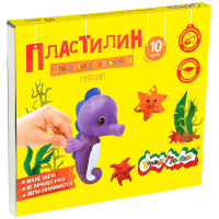 Маленькое фото товара - Пластилин  10цв 150 гр.  ПКМ10-П Каляка-Маляка. Вариант №5