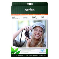 Фото товара - Фотобумага А4 50л 190г матовая PF-MTA4-190/50 (642917) PERFEO