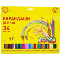 Фото товара - Карандаши 36цв  ККМ36 Каляка-Маляка
