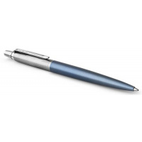 Фото товара - Ручка шариковая PARKER "Jotter Core" K63 Waterloo Blue CT M синие чернила, подарочная коробка 1953191 (419774) PARKER
